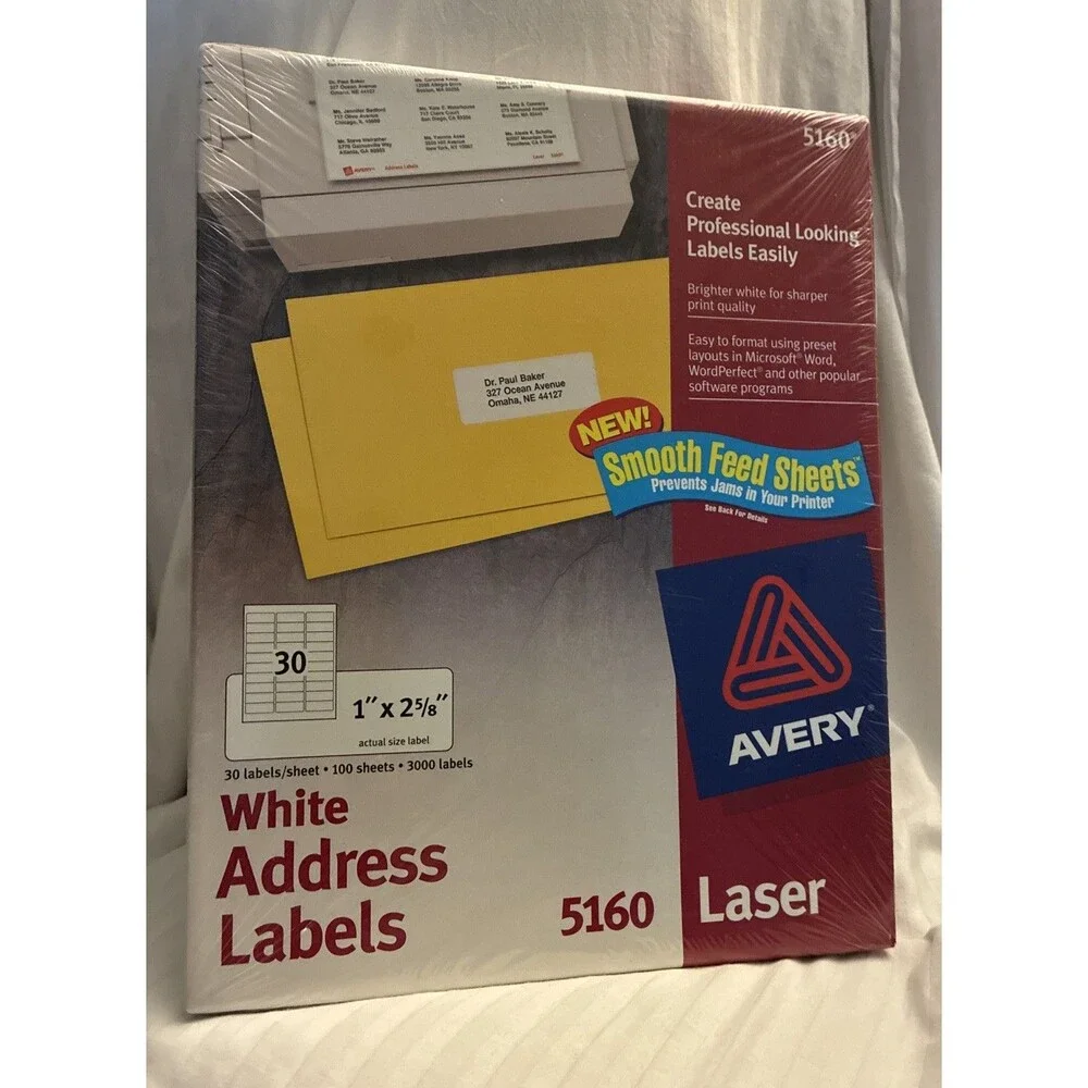 Avery Easy Peel Address Label - 1